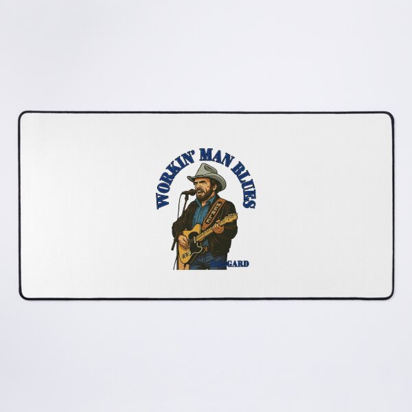 Item preview, Merle Haggard Outlaw Soul – Vintage Country Music Art Workin' Man Blues designed and sold by SirJohnnyofDirt.