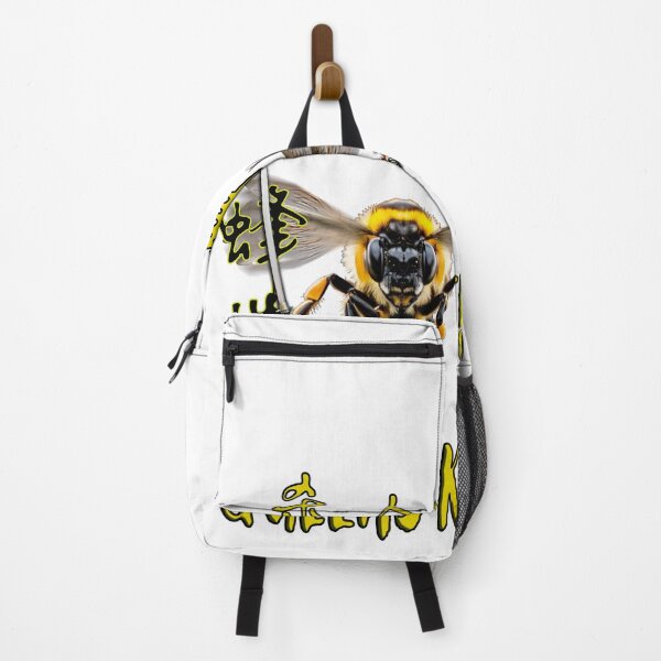 Item preview, Bee Kings Queen Depiction of Bee with Kung Fu Weapons designed and sold by picaflorstore.