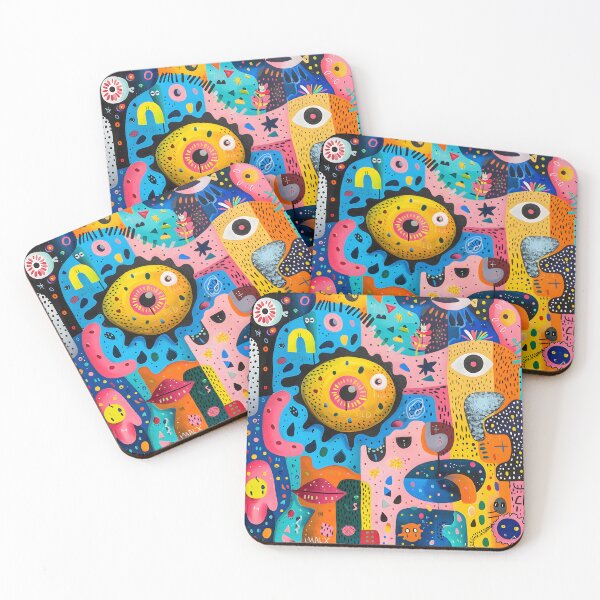 Item preview, Electric Dreamscape – Maximalist Kawaii Chaos Digital Art designed and sold by AnnDesignStudio.