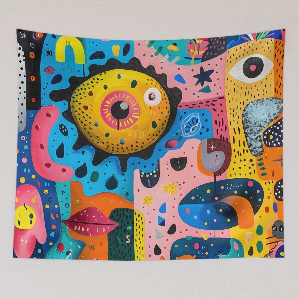 Item preview, Electric Dreamscape – Maximalist Kawaii Chaos Digital Art designed and sold by AnnDesignStudio.