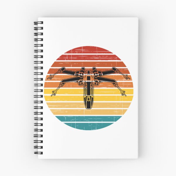Item preview, X-Wing retro Setting sun designed and sold by BarracksWear.