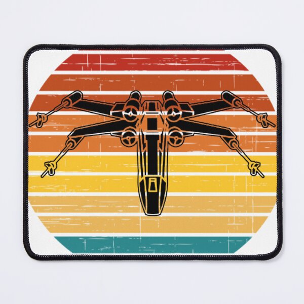Item preview, X-Wing retro Setting sun designed and sold by BarracksWear.