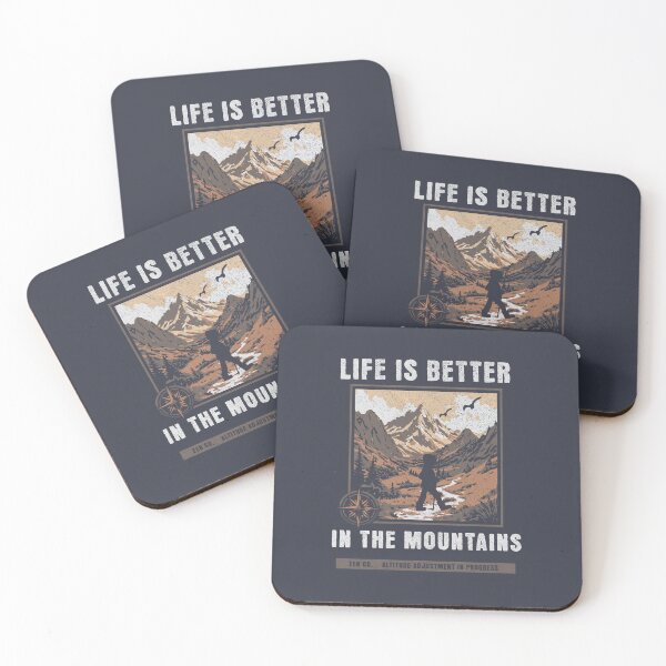 Item preview, Life is Better in the Mountains designed and sold by BaffledSnout.