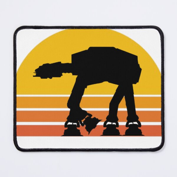 Item preview, AT-AT Retro Setting Sun designed and sold by BarracksWear.