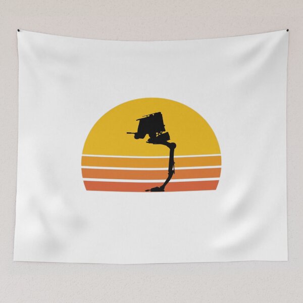 Item preview, AT-ST Retro Setting Sun designed and sold by BarracksWear.