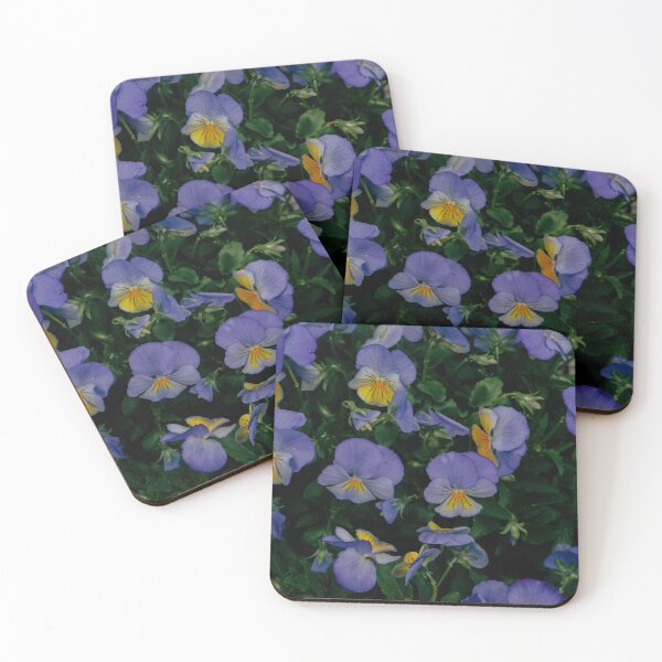 Item preview, Jumping jack flowers little blue purple orange and yellow  designed and sold by leah-b-photo.