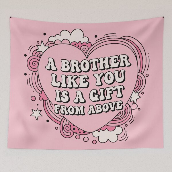 Item preview, A Brother Like You Is A Gift From Above Heart designed and sold by Owcomm.