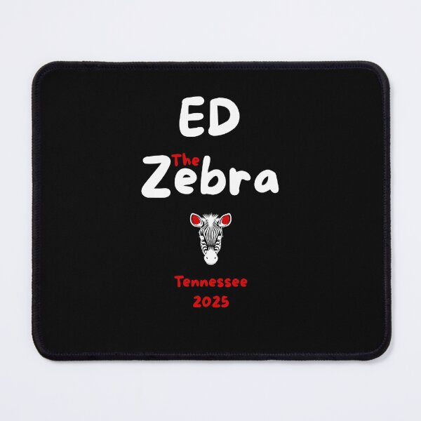 Item preview, Ed The Zebra Tennessee designed and sold by RobbyCreations.