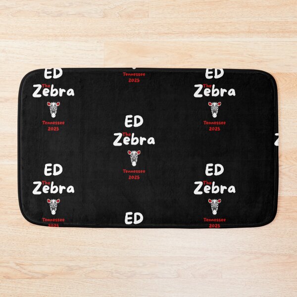 Item preview, Ed The Zebra Tennessee designed and sold by RobbyCreations.