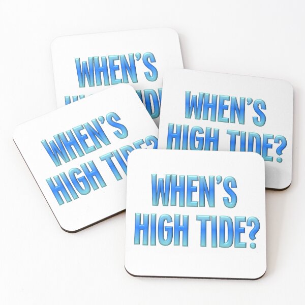 Item preview, When's High Tide? designed and sold by LeslieMac713.