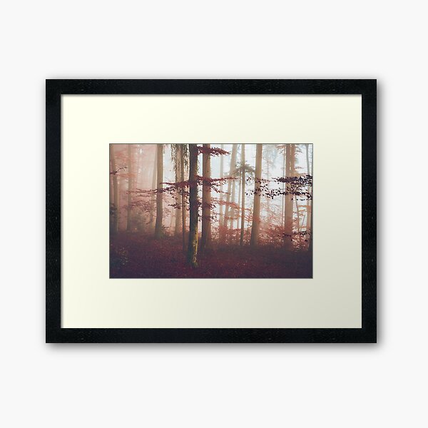 Mystic day Framed Art Print