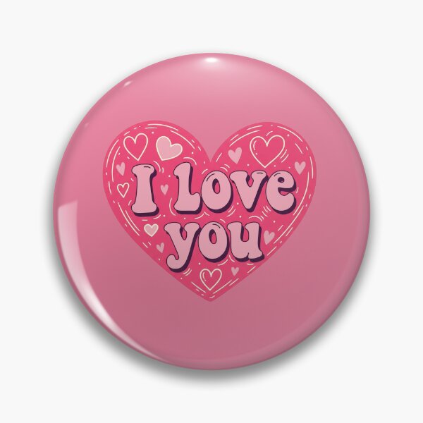Item preview, I Love You Heart Pink designed and sold by Owcomm.