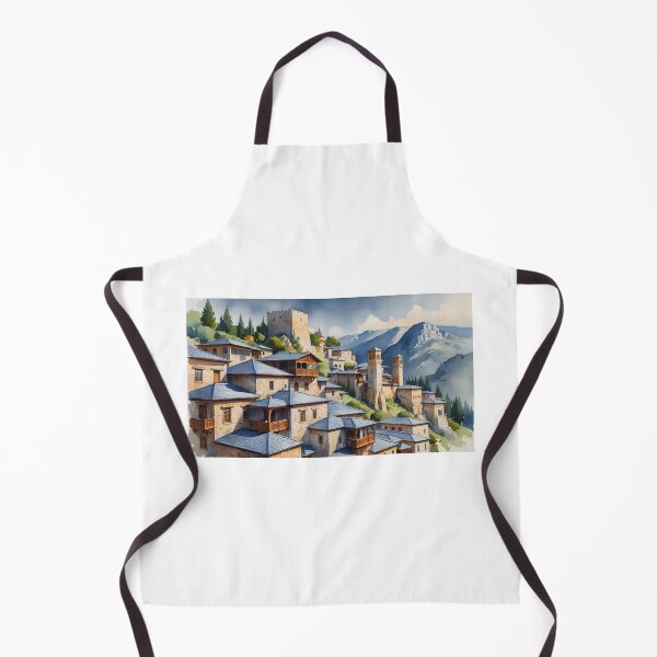 Item preview, Gjirokastër, Albania – Artistic design of a historic Balkan city designed and sold by StormArte.