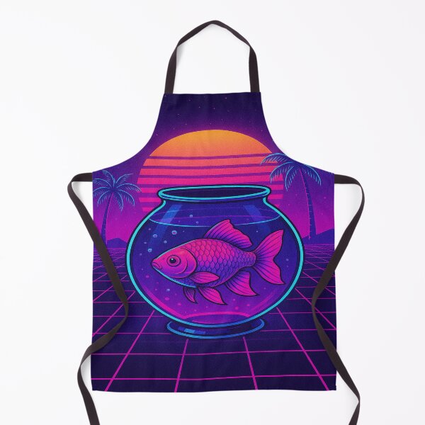 Item preview, Vaporwave fish designed and sold by Mood Twist.