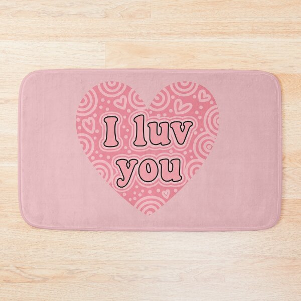 Item preview, I Luv You Heart designed and sold by Owcomm.