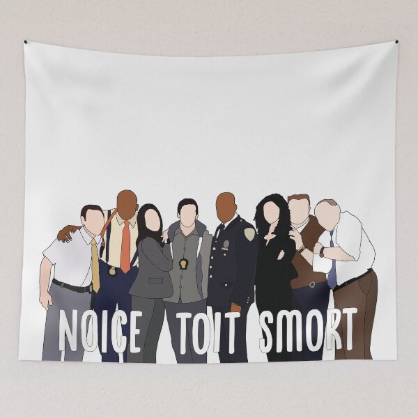 Item preview, Brooklyn nine nine cast - Noice Toit Smort designed and sold by Bingeartstudio.