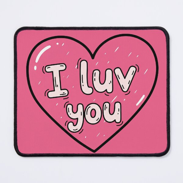 Item preview, I Luv You Heart designed and sold by Owcomm.