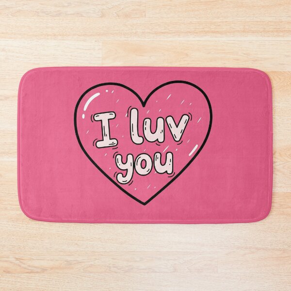 Item preview, I Luv You Heart designed and sold by Owcomm.