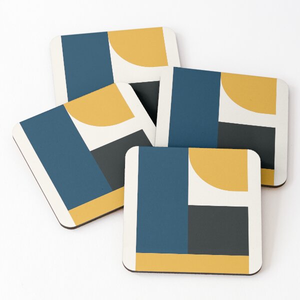 Item preview, "Geometric Harmony in Bold Colors" – Limited Series Abstract for the Cultured Collector designed and sold by Lowtech.