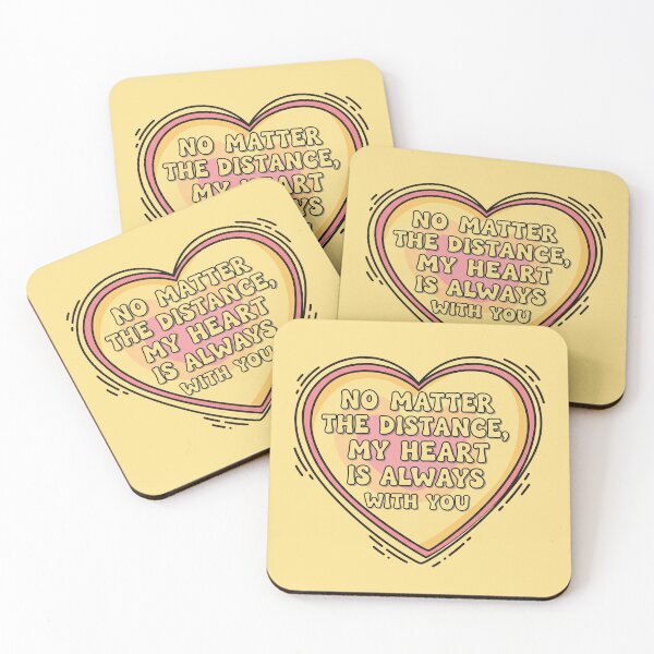 Item preview, No Matter The Distance My Heart Is Always With You Heart designed and sold by Owcomm.