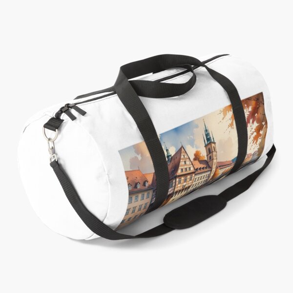 Item preview, Bamberg, Germany – Artistic design of a medieval European city designed and sold by StormArte.