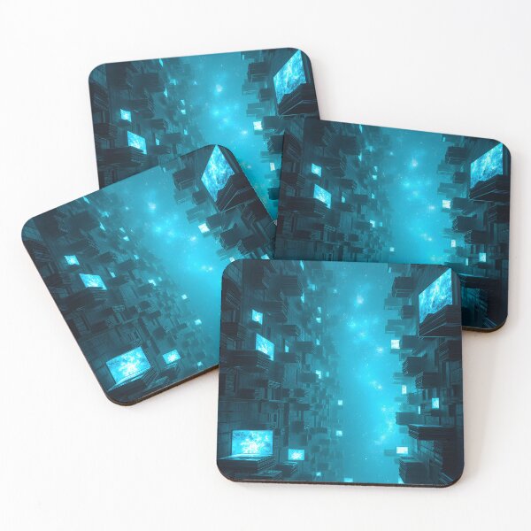 Item preview, Digital Abyss: The Infinite Data City designed and sold by oanaunciuleanu.