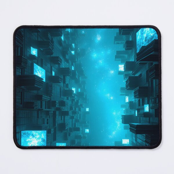 Item preview, Digital Abyss: The Infinite Data City designed and sold by oanaunciuleanu.