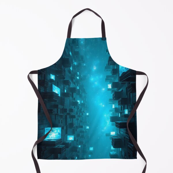 Item preview, Digital Abyss: The Infinite Data City designed and sold by oanaunciuleanu.