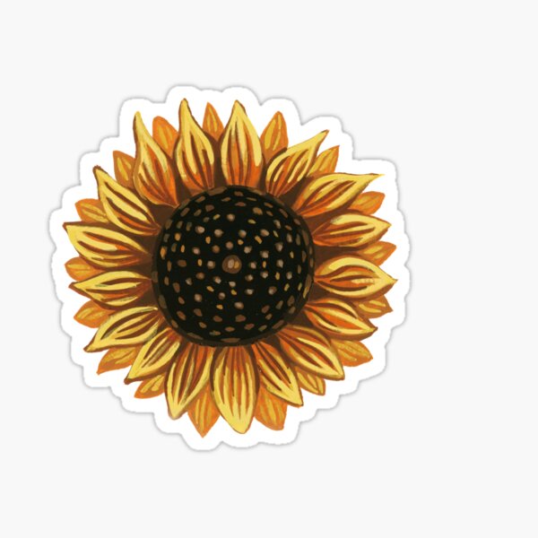 Sunflowers Sticker