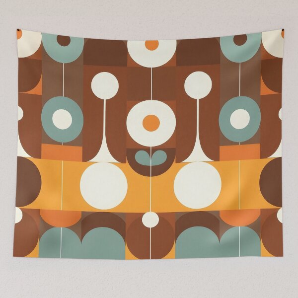 Item preview, Retro Mid Century Modern Pattern  designed and sold by GraphicsClub.