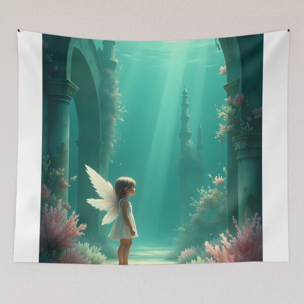 Item preview, The Enchanted Underwater Sanctuary designed and sold by oanaunciuleanu.