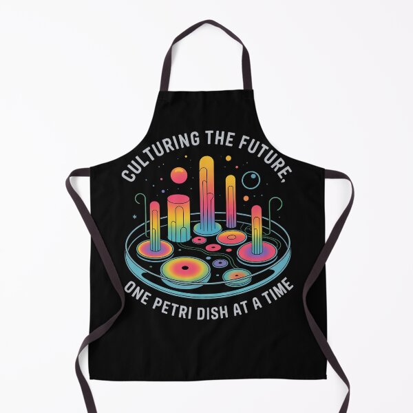 Item preview, Culturing the future, one petri dish at a time, funny microbiology designed and sold by NoetherSym.