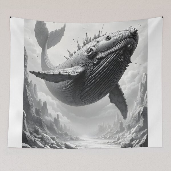 Item preview, The Leviathan of the Skies designed and sold by oanaunciuleanu.