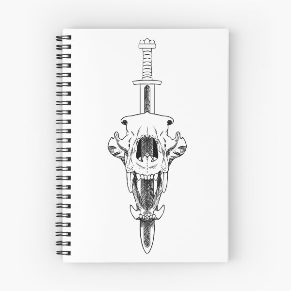 Item preview, The sword and the skull designed and sold by artsirc.