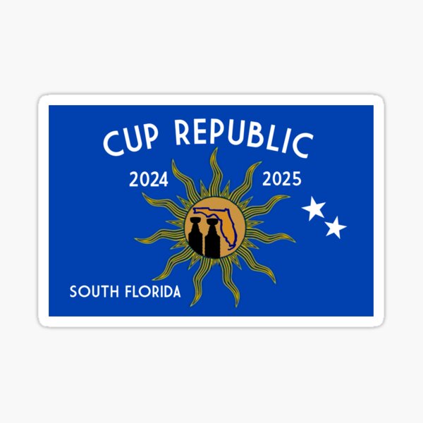 Stanley Cup Republic Sticker