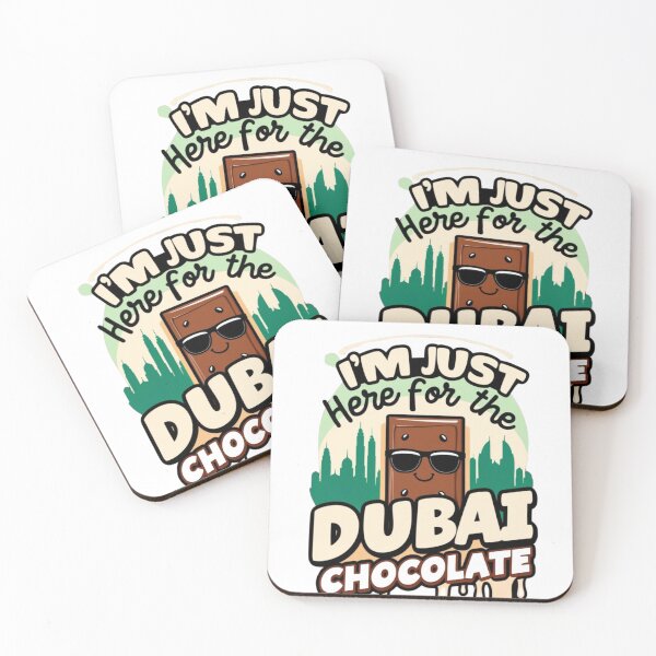 Item preview, I’m Just Here For The Dubai Chocolate | Funny Sweet Tooth Design designed and sold by HustleBossLady247.