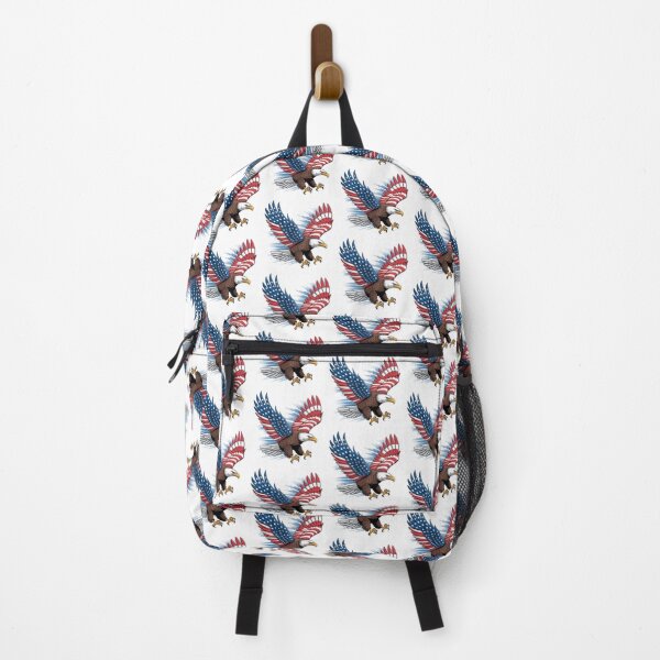 Item preview, American Eagle – Patriotic USA Flag Wings designed and sold by The Real Life Symphony.