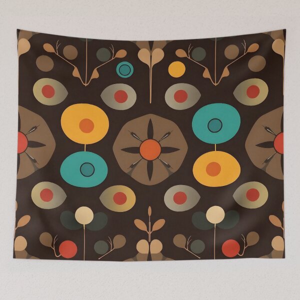 Item preview, Retro Mid Century Modern Pattern  designed and sold by GraphicsClub.
