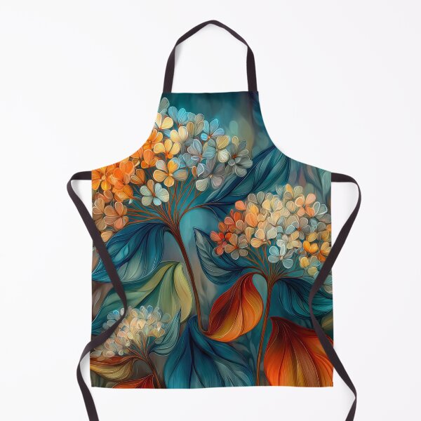 Item preview, Radiant Hydrangea Bloom, Abstract Fantasy Floral Art designed and sold by MargaretWiktor.