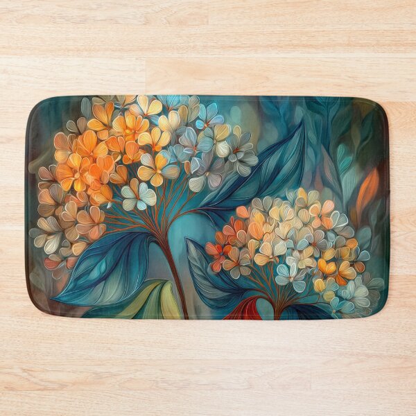 Item preview, Radiant Hydrangea Bloom, Abstract Fantasy Floral Art designed and sold by MargaretWiktor.