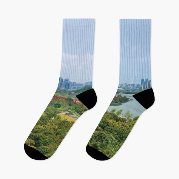 Item preview, Shenzhen Park and Bridge designed and sold by AlexMancic.