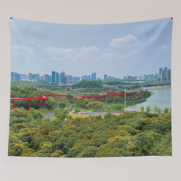 Item preview, Shenzhen Park and Bridge designed and sold by AlexMancic.