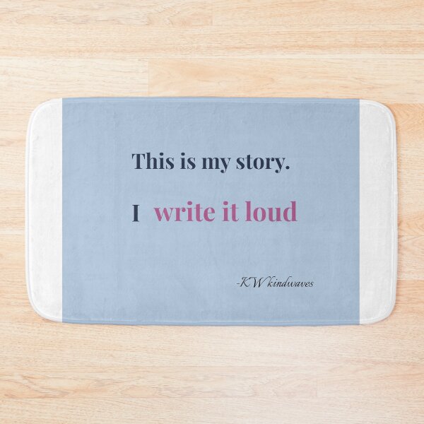 Item preview, Main Character Energy – This Is My Story I Write It Loud designed and sold by KWkindwaves.