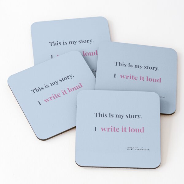 Item preview, Main Character Energy – This Is My Story I Write It Loud designed and sold by KWkindwaves.