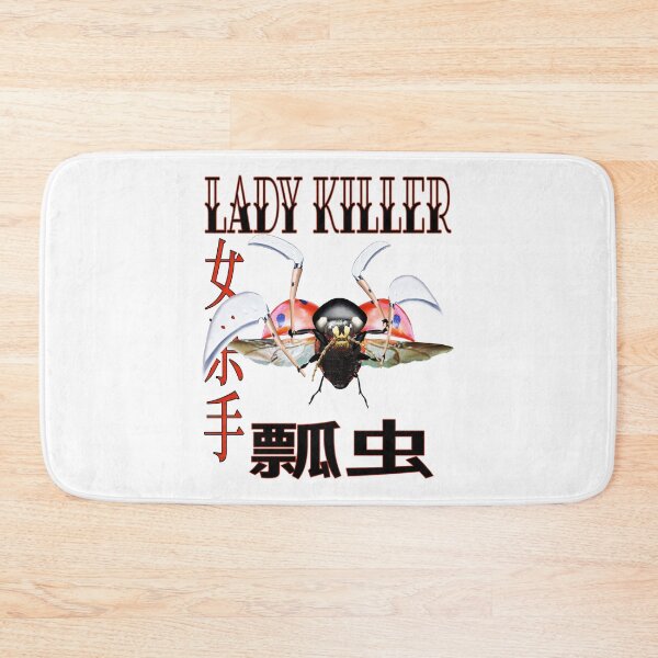 Item preview, Lady Killer, Depiction of Lady Bug with Kung Fu Weapons designed and sold by picaflorstore.