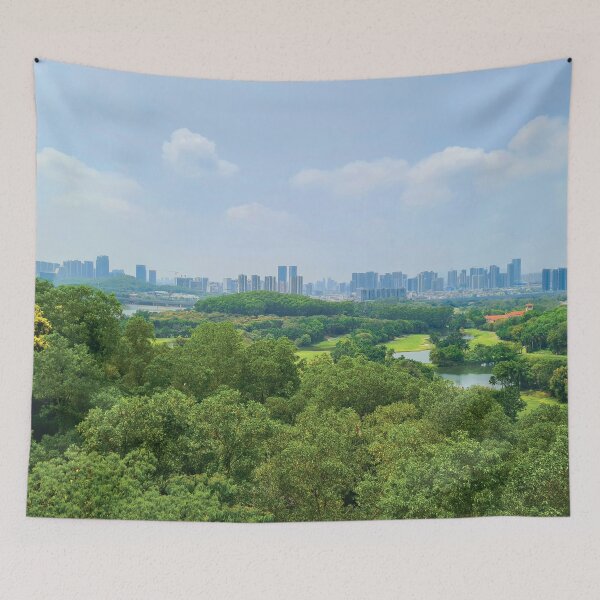 Item preview, Shenzhen Park and Bridge designed and sold by AlexMancic.