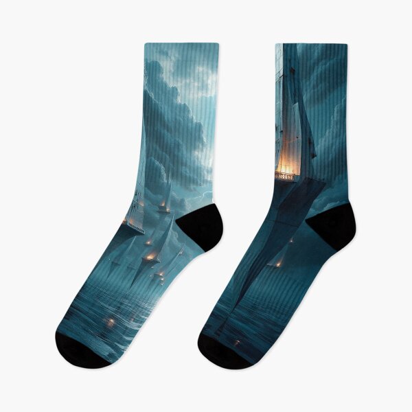 Item preview, Floating Citadels of the Storm designed and sold by oanaunciuleanu.