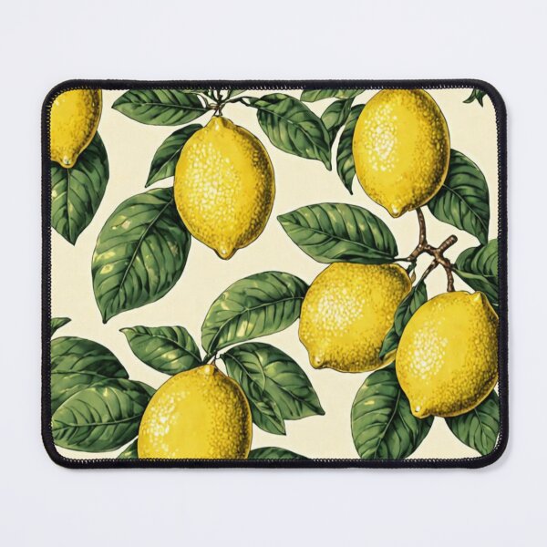 Item preview, Zesty Lemon Grove Pattern – Fresh Botanical Design designed and sold by Lustforvintage.