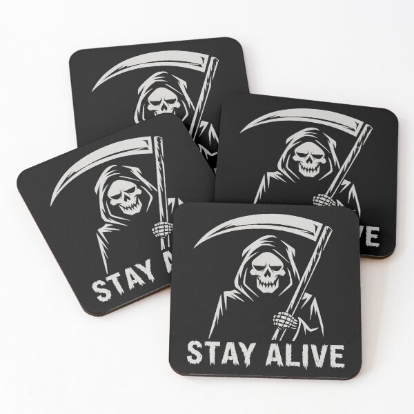 Item preview, Stay alive designed and sold by Darkifun.