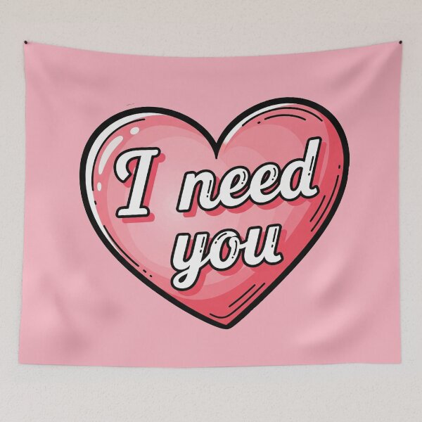 Item preview, I Need You Heart designed and sold by Owcomm.
